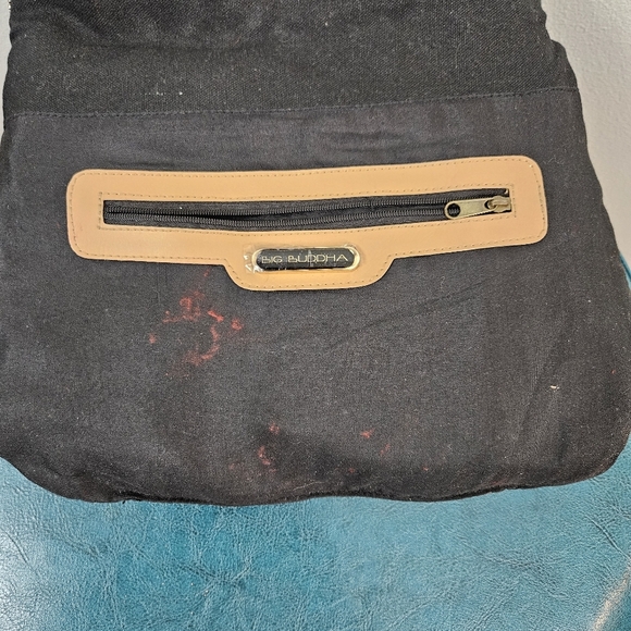 Big Buddha Womens Banjo Beading Crossbody Bag Multicolor Size 13x9x1 Boho - Picture 8 of 8